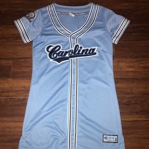 Carolina Tarheels baseball jersey dress